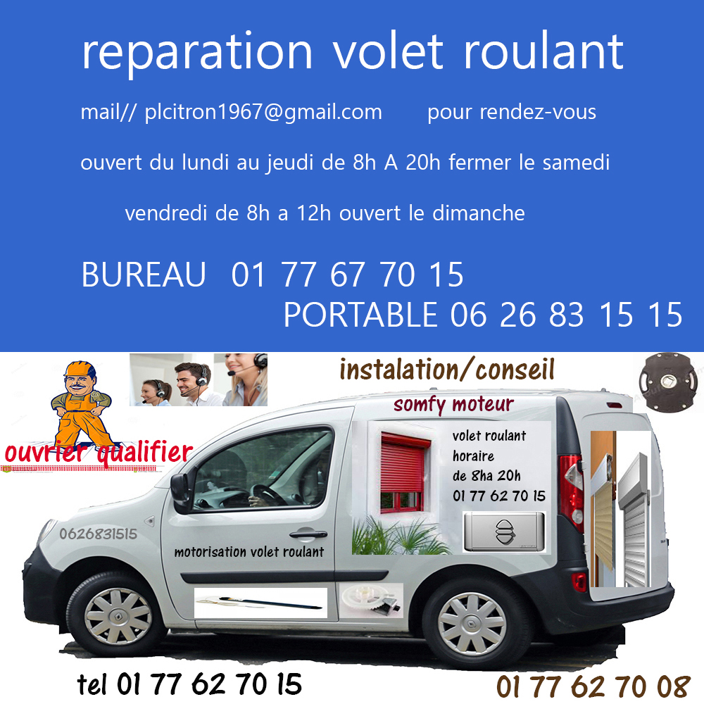 volet roulant paris 75012